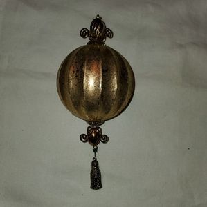 Large Gold Ornaments with Tassel